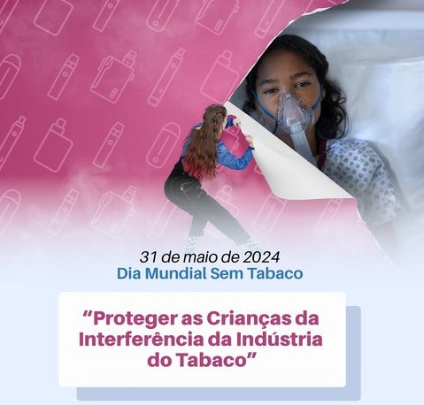 O cuidado com as crianças é o foco principal do Dia Mundial Sem Tabaco