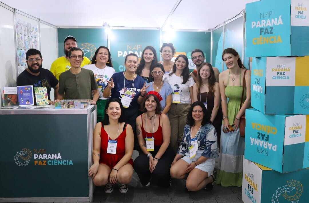 NAPI Paraná Faz Ciência comemora participação na SBPC