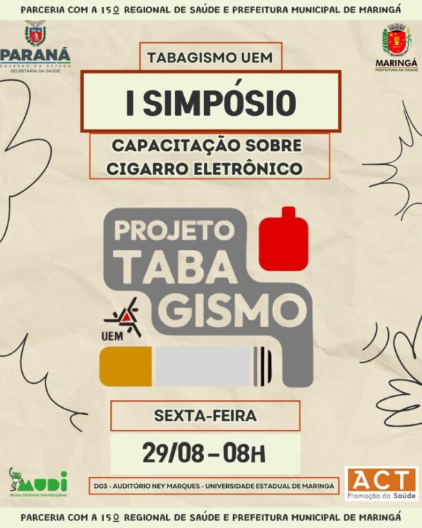 Simpósio sobre Tabagismo quer ampliar o combate ao cigarro eletrônico nas escolas