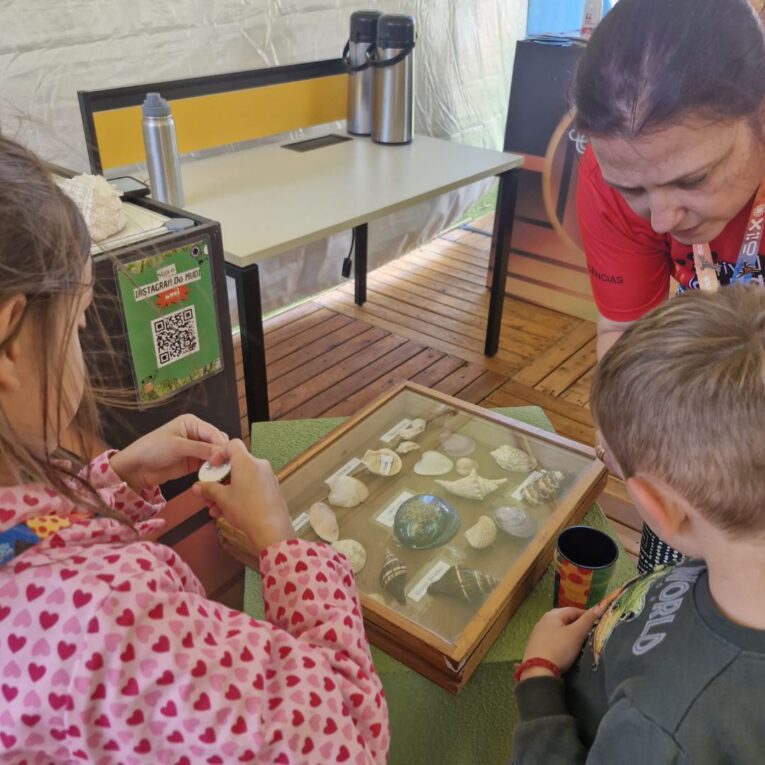 Muditinerante participa da FIciências e leva o encanto do mar aos visitantes